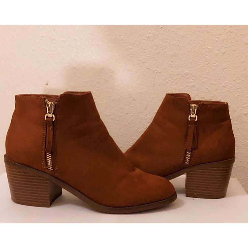 Forever 21 Ankle Zip Boots